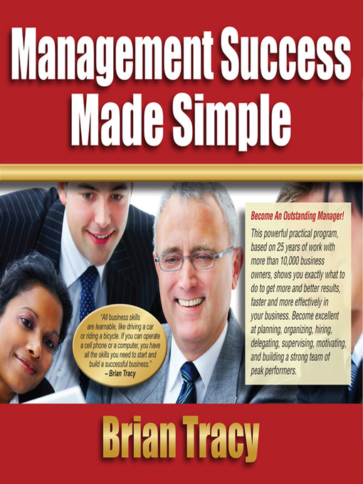 Title details for Management Success Made Simple by Brian Tracy - Wait list